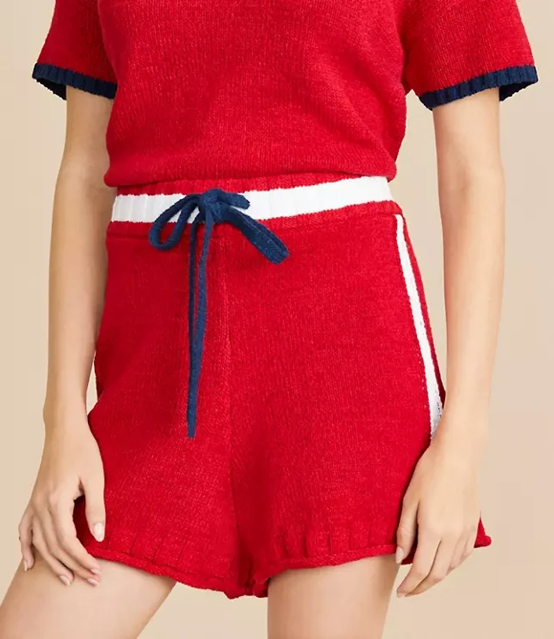 Lou & Grey Sporty Sweater Shorts