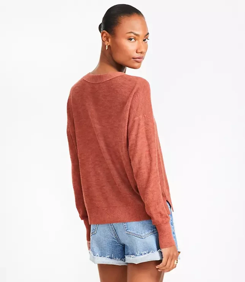 Drop Shoulder Cardigan