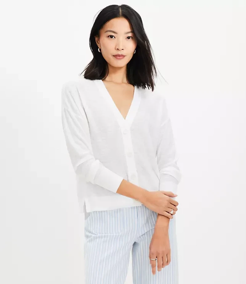 Drop Shoulder Cardigan