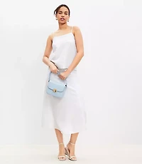 Sequin Flowy Square Neck Cami