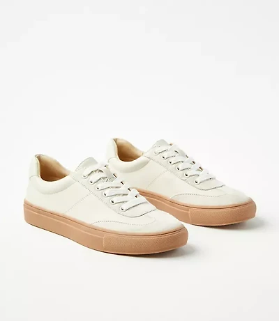 Varsity Lace Up Sneakers