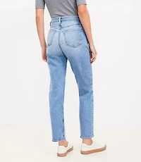 Petite High Rise Slim Jeans in Mid Vintage Wash
