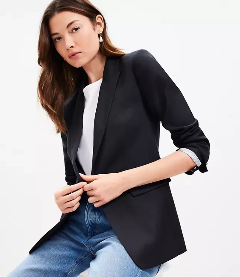 Peak Lapel Modern Blazer