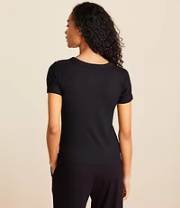 Lou & Grey Ribbed Bra Tee