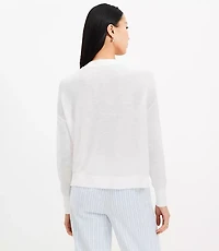 Petite Drop Shoulder Cardigan
