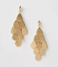 Metallic Chandelier Earrings