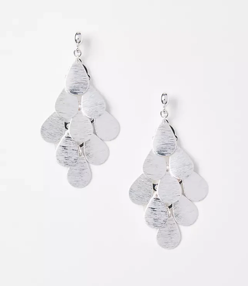 Metallic Chandelier Earrings