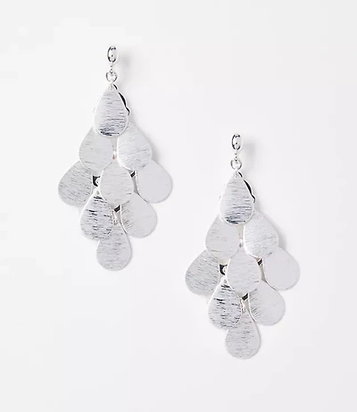 Metallic Chandelier Earrings