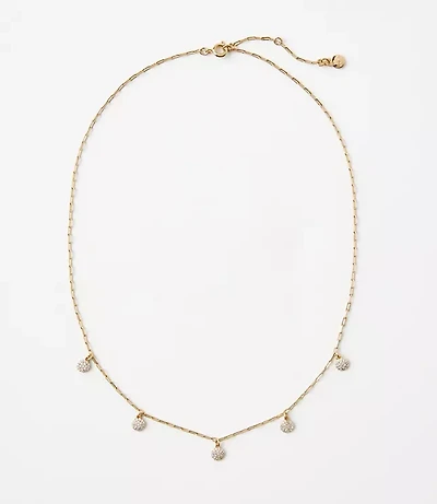 Demi Fine Pave Shaker Necklace