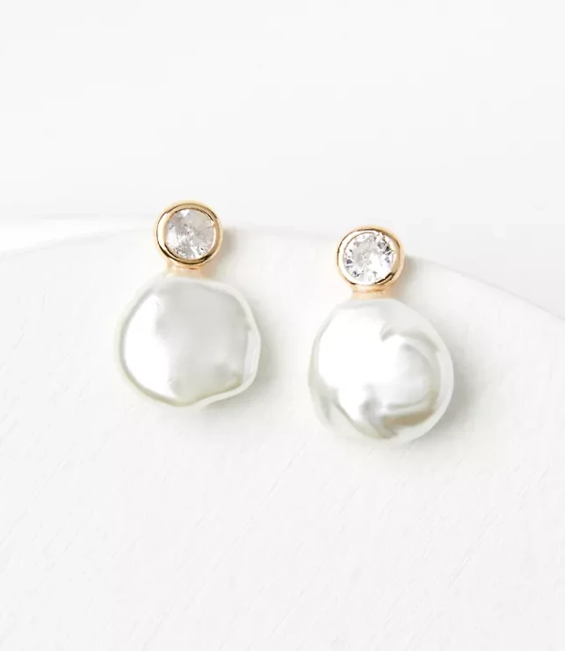 Pearlized Sparkle Earrings