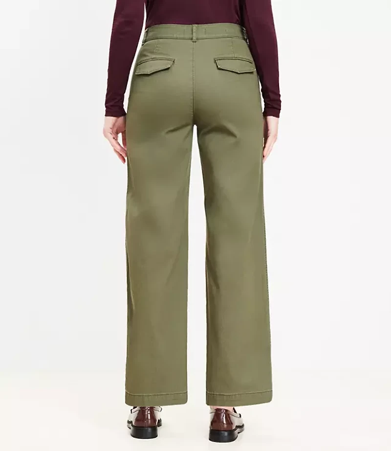 Curvy Monroe Wide Leg Pants