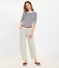 Utility Barrel Pants Twill