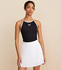 Lou & Grey Tennis Softsculpt Halter Bralette