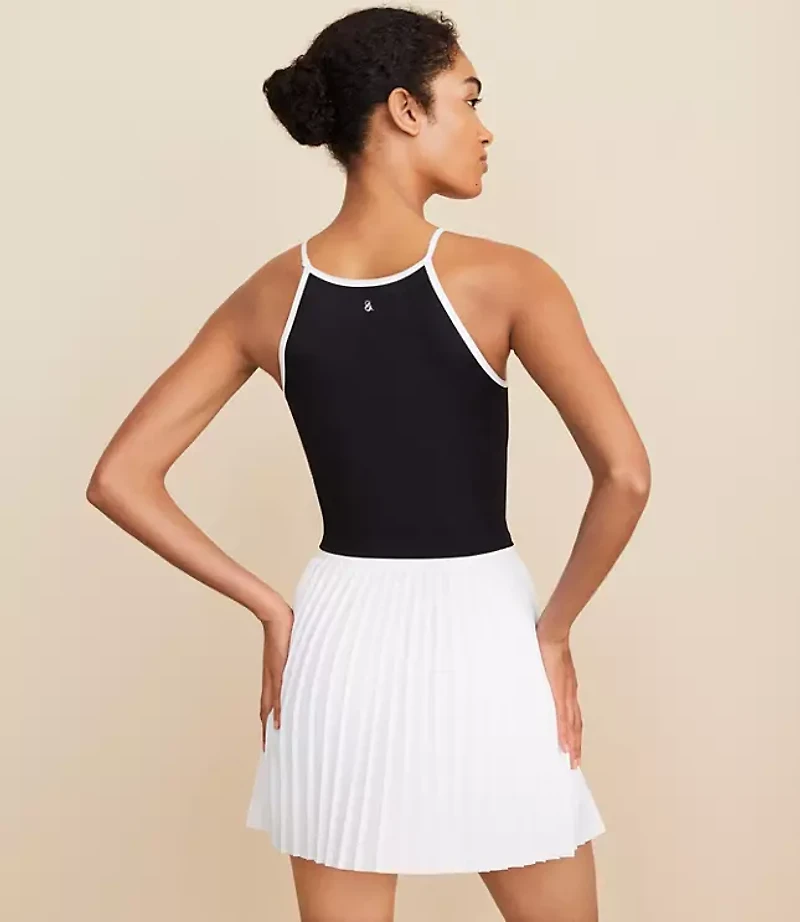 Lou & Grey Tennis Softsculpt Halter Bralette