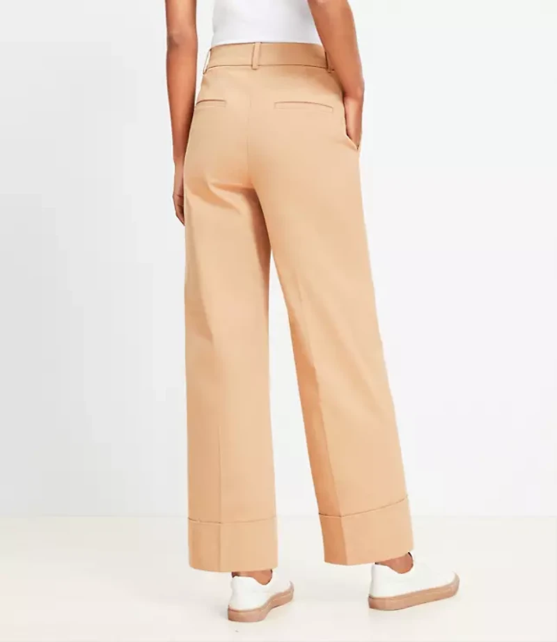 Petite Stovepipe Pants in Twill