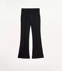 Petite Curvy LOFT Versa Ponte Deluxe Flare Pants