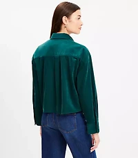 Cotton Corduroy Modern Pocket Shirt