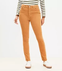 Petite Curvy Skinny Pants Corduroy