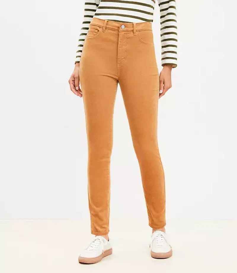 Petite Skinny Pants Corduroy