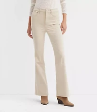 Slim Flare Pants Corduroy