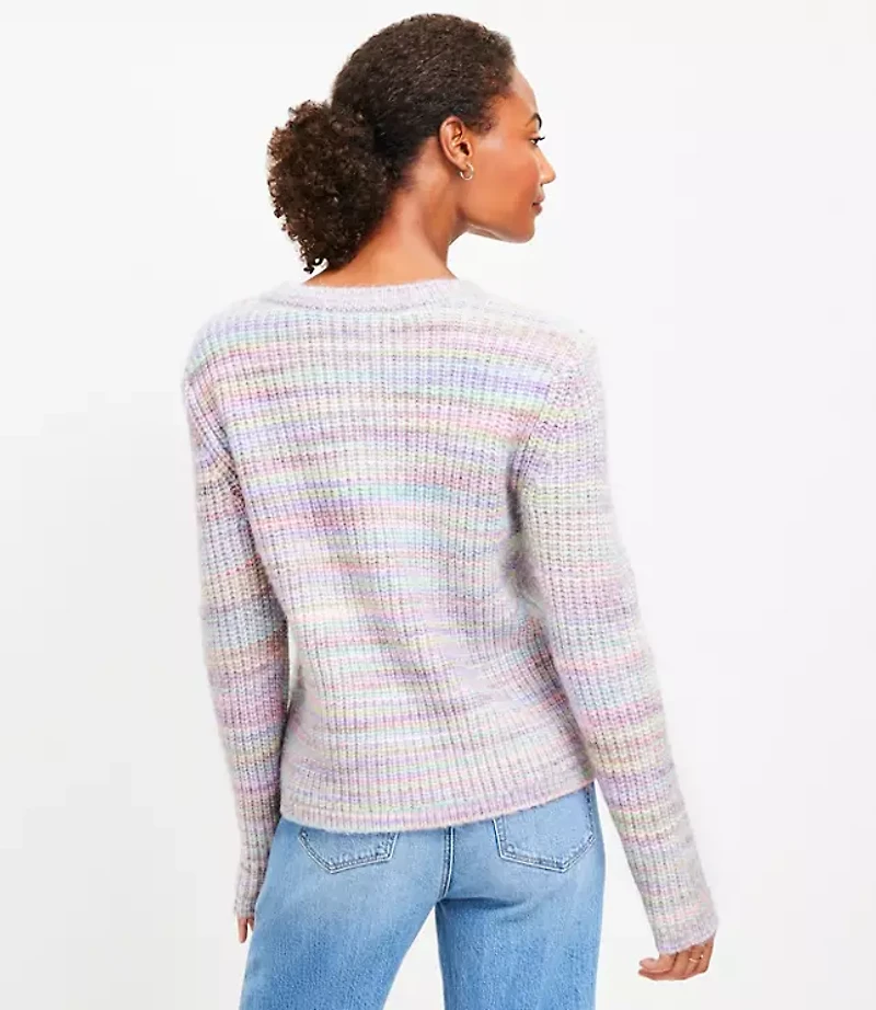 Rainbow Spacedye Sweater