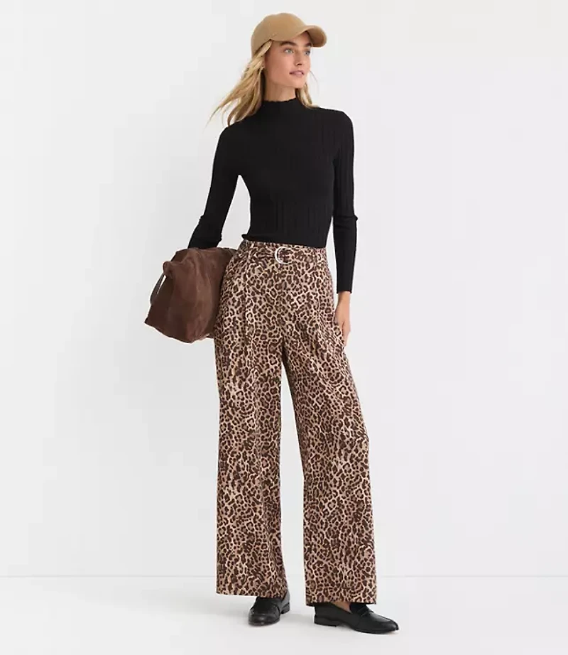 Petite Ribbed Mock Neck Sweater