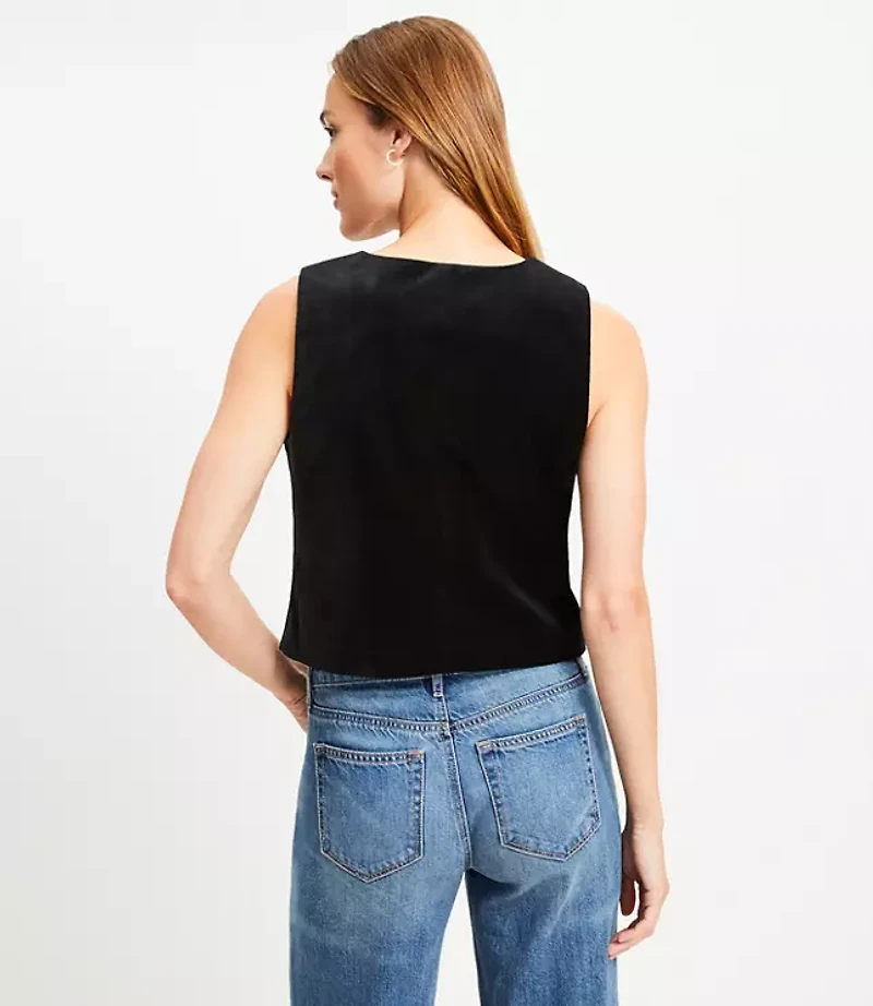 Velvet Pocket Vest
