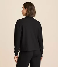 Lou & Grey Upstate Waffle Half Zip Top