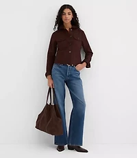 Twill Tailored Utility Jacket