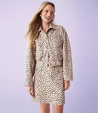 Cheetah Print Bomber Jacket