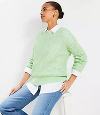 Open Stitched Sweater