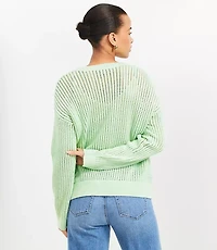 Open Stitched Sweater