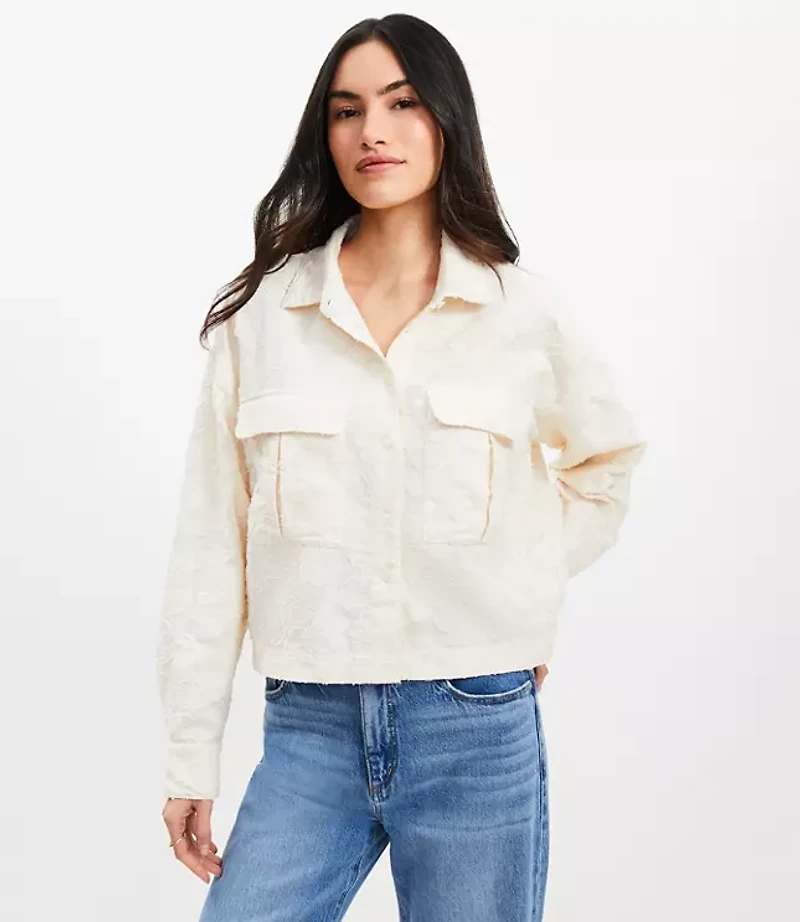 Clip Wide Sleeve Modern Utility Shirt