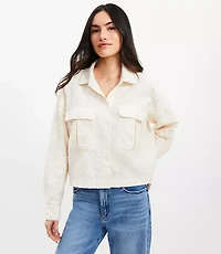 Clip Wide Sleeve Modern Utility Shirt