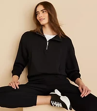 Lou & Grey Scubasoft Half Zip Top