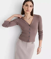 LOFT Versa V-Neck Cardigan Top
