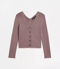 LOFT Versa V-Neck Cardigan Top