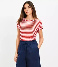 Striped Everyday Crew Tee
