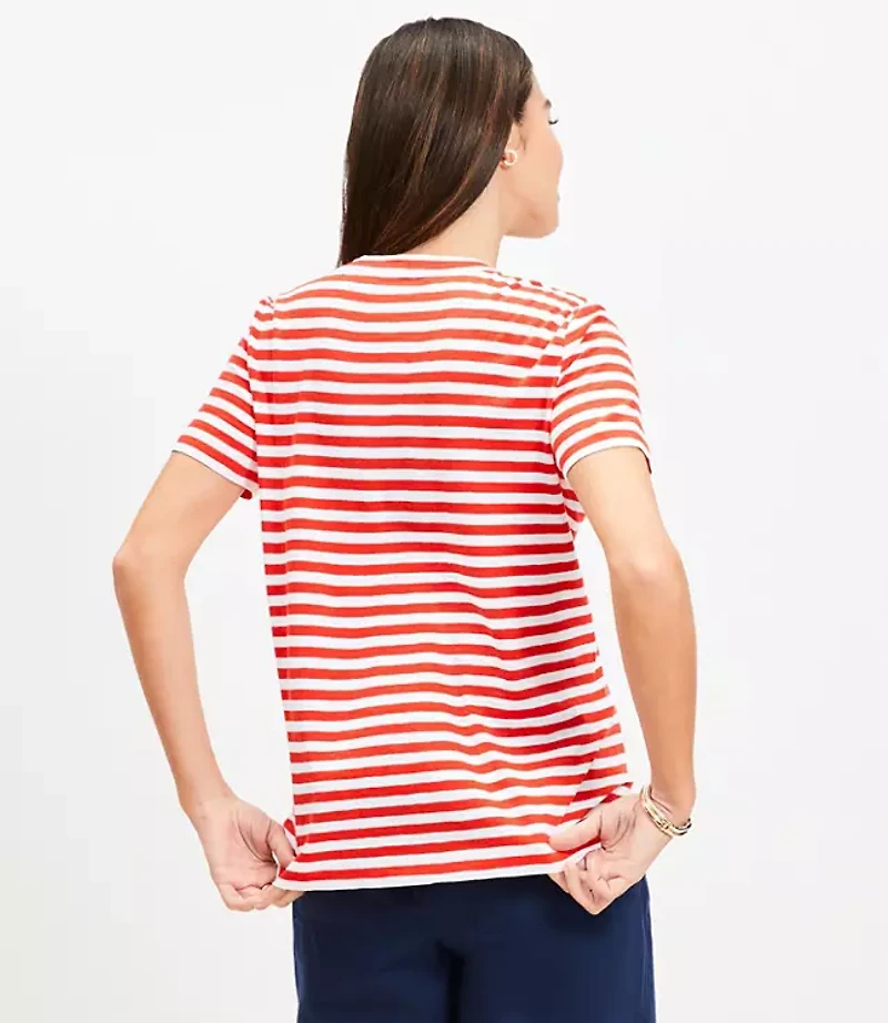 Striped Everyday Crew Tee