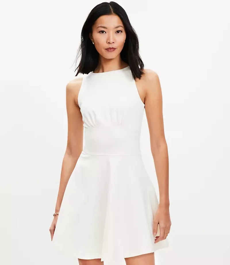 Ponte Mini Flare Dress
