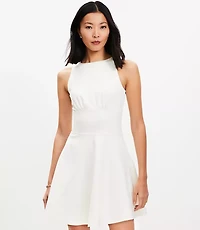 Ponte Mini Flare Dress
