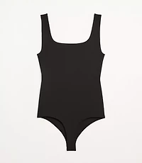LOFT Versa Ribbed Square Neck Bodysuit
