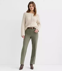 Petite Parker Straight Pants Twill
