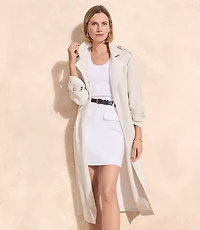 Fluid Trench Coat