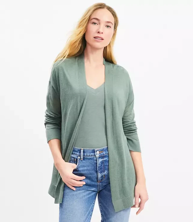 Sheer Open Cardigan