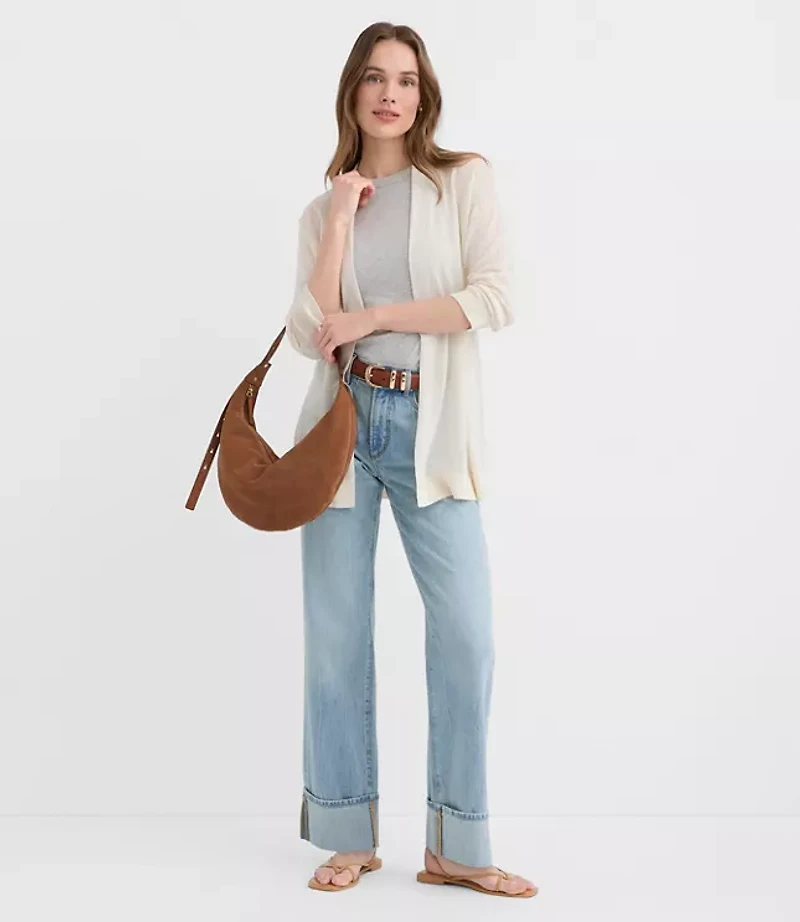 Sheer Open Cardigan