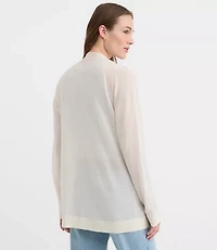 Sheer Open Cardigan