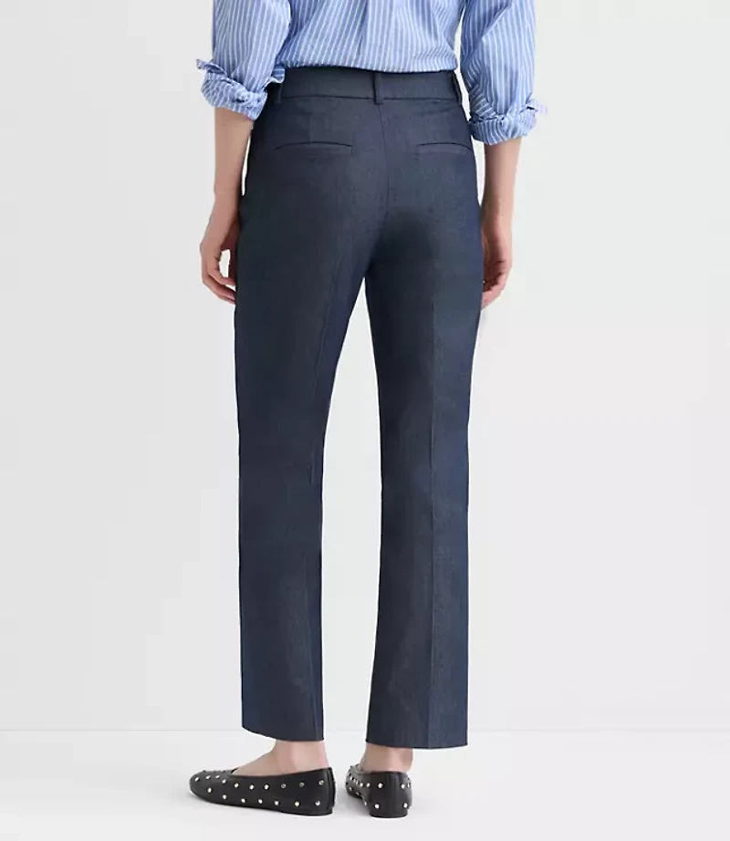 Petite Parker Straight Pants Refined Denim
