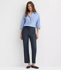 Petite Parker Straight Pants Refined Denim