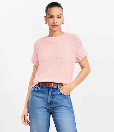 Ribtrim Wedge Sweater